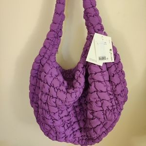 COS quilted oversized shoulder bag